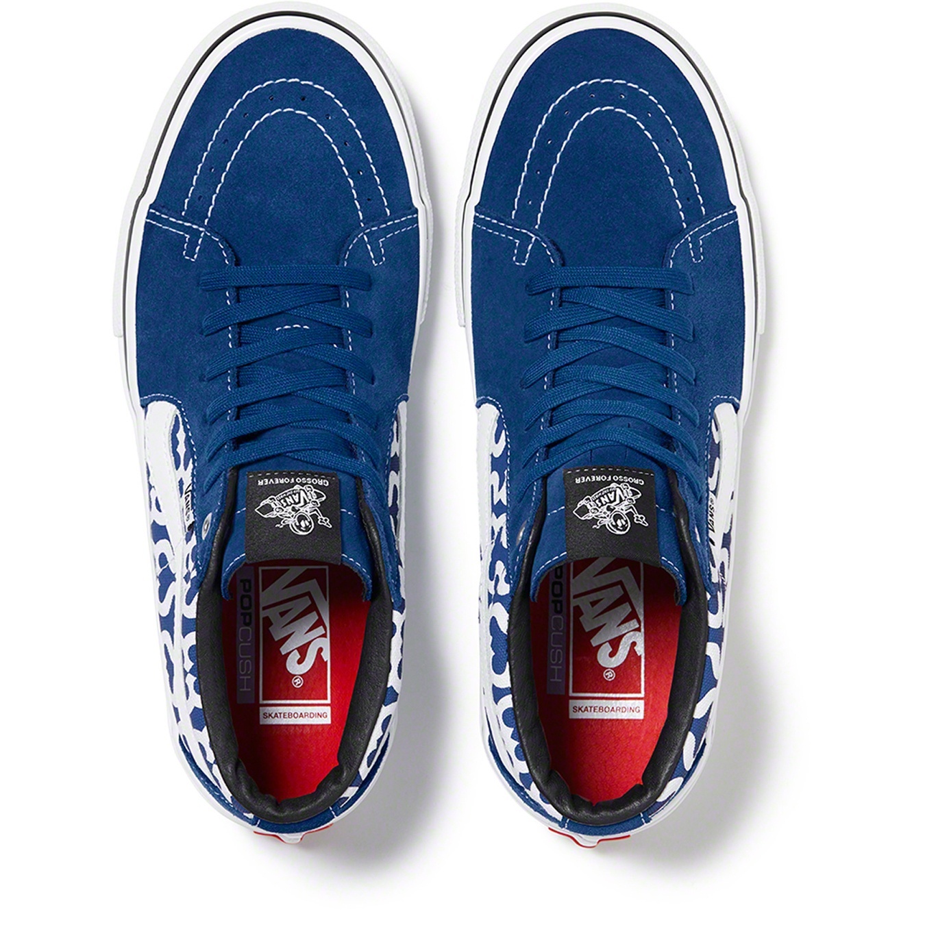 Supreme®/Vans® Monogram S Logo Skate Grosso Mid view 8